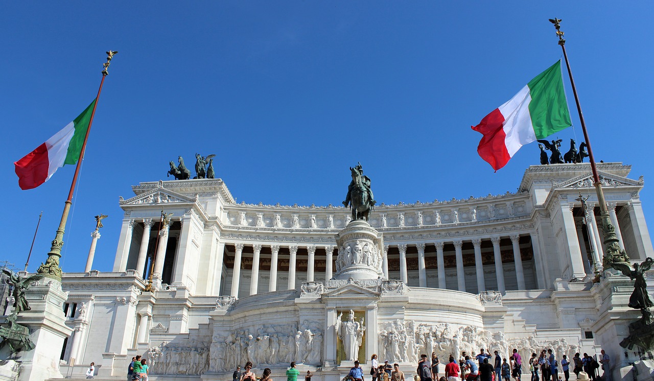 Monumento Vittorio Emanuele Ii, Italy, Roma, Paminklas, Centro, Pastatas, Nemokamos Nuotraukos,  Nemokama Licenzija