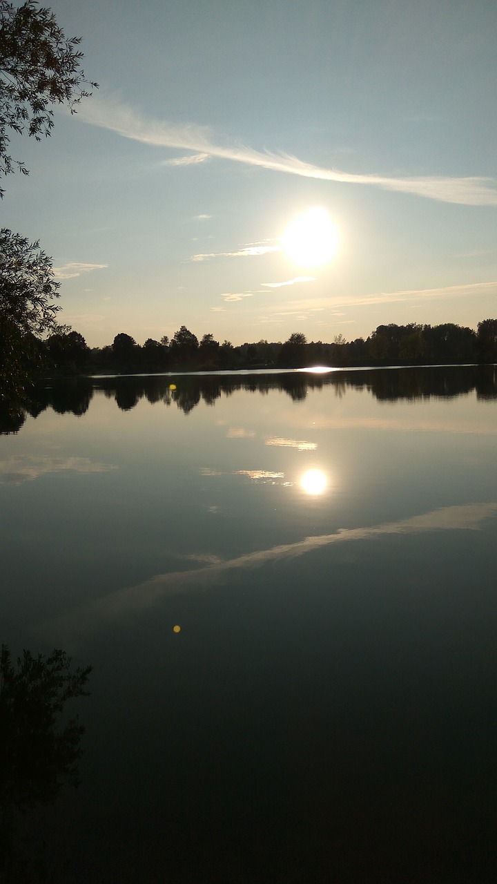 Nuotaika, Abendstimmung, Besileidžianti Saulė, Vakarinis Dangus, Dangus, Dusk, Vanduo, Vakaro Saulė, Nemokamos Nuotraukos,  Nemokama Licenzija