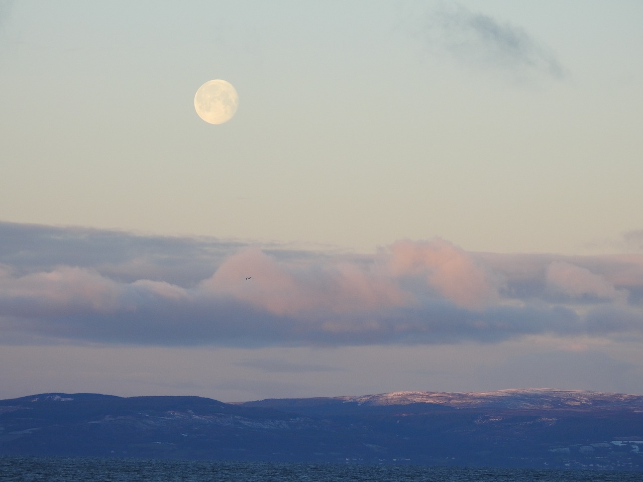 Mėnulis, Luna, Montañas, Naktis, Dangus, Gamta, Kalnas, Škotija, Sala Arran, Plokščią Žemę