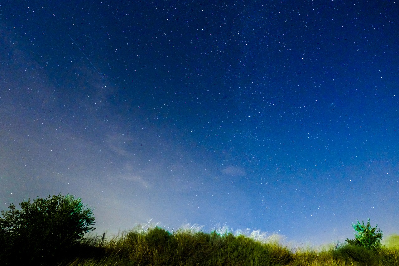 Mėnulio Šviesa, Astronomija, Kosminis, Kosmosas, Lauke, Naktis, Kraštovaizdis, Dangus, Žvaigždė, Visata