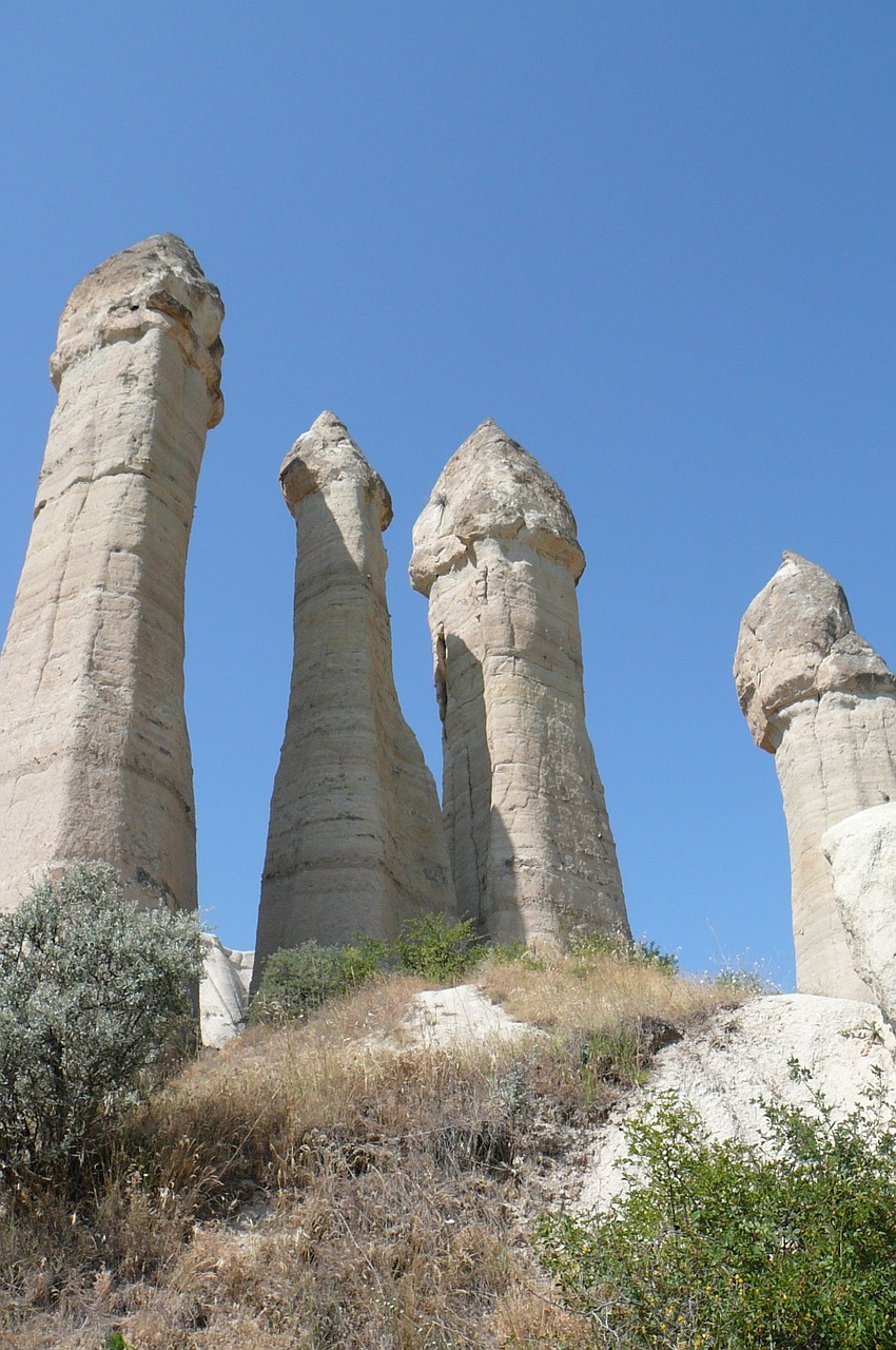 Moonscape, Cappadocia, Turkija, Nemokamos Nuotraukos,  Nemokama Licenzija