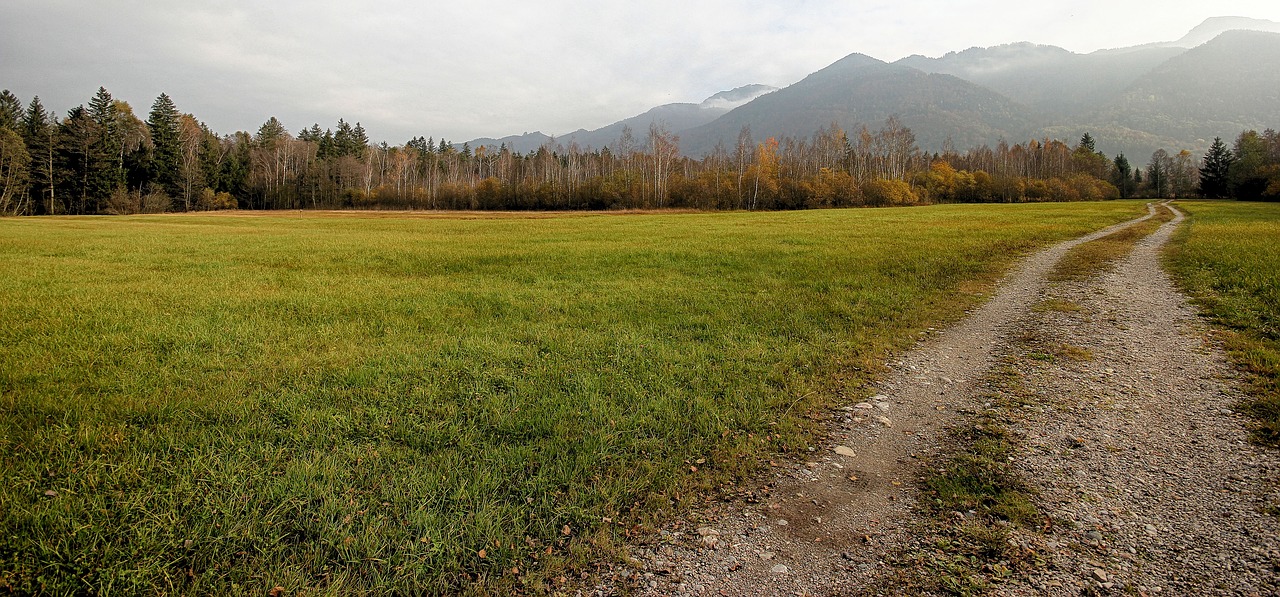 Kiauras, Kraštovaizdis, Juostos, Chiemgau, Nemokamos Nuotraukos,  Nemokama Licenzija