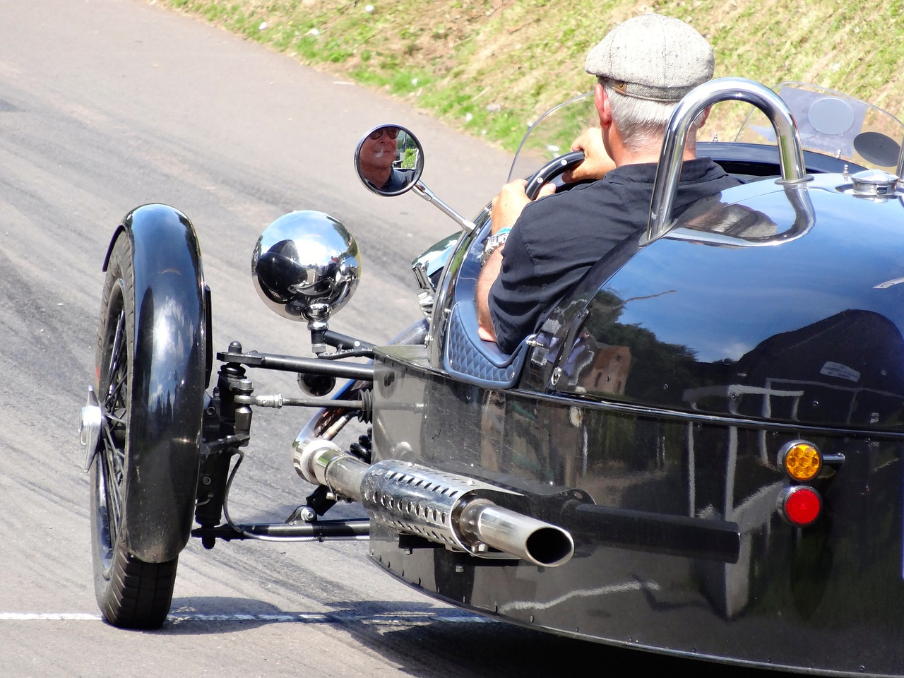 Morganas, Morgan Variklių Kompanija, Triratis Automobilis, Shelsley Walsh, Pakilimas Į Kalną, Moggie, Nemokamos Nuotraukos,  Nemokama Licenzija