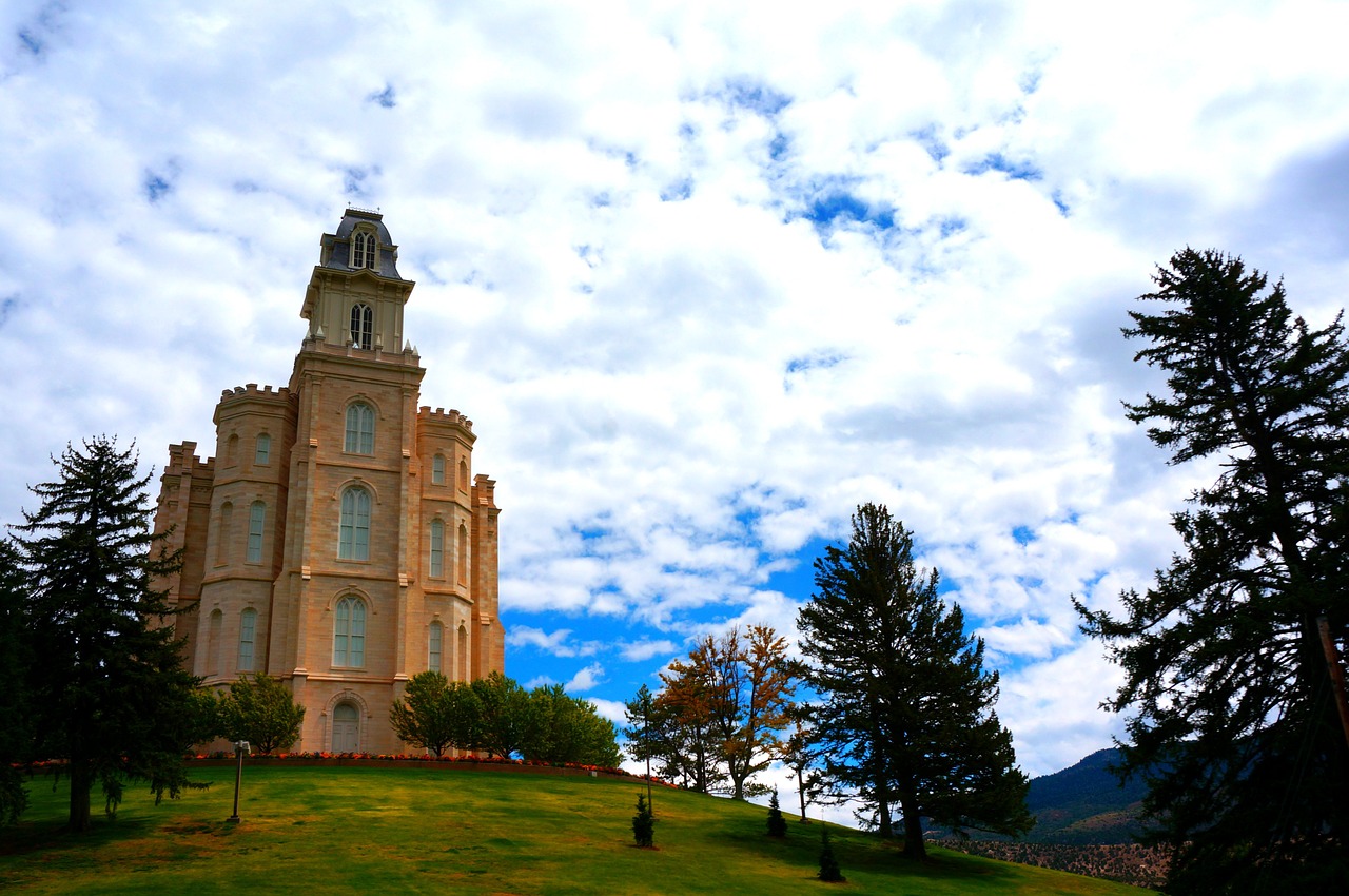 Mormonas, Šventykla, Bažnyčia, Pastatas, Paskutinė Diena, Šventųjų, Orientyras, Mormonizmas, Architektūra, Utah