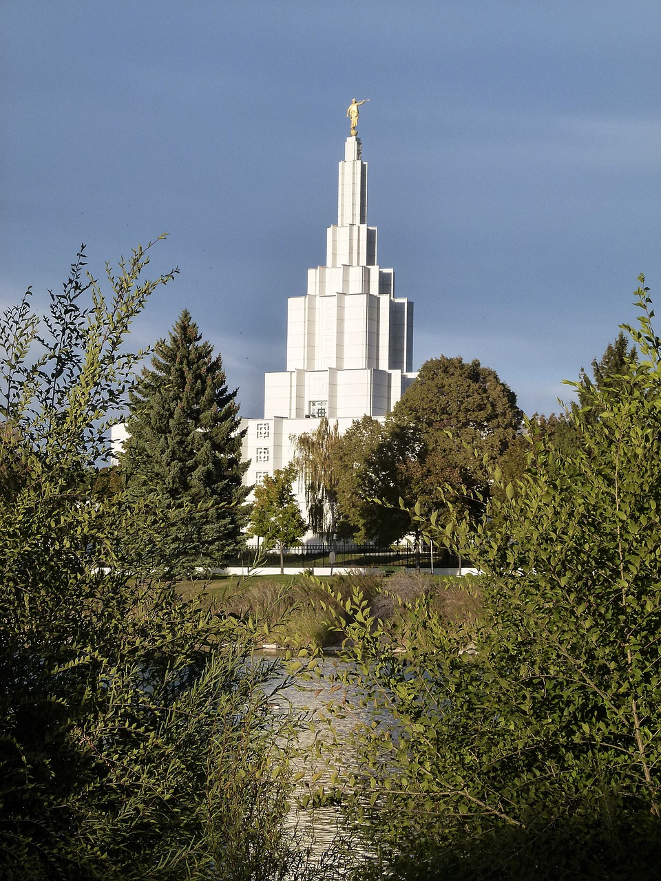 Mormonas, Šventykla, Pastatas, Idaho Patenka, Miestas, Idaho, Usa, Religija, Architektūra, Bažnyčia