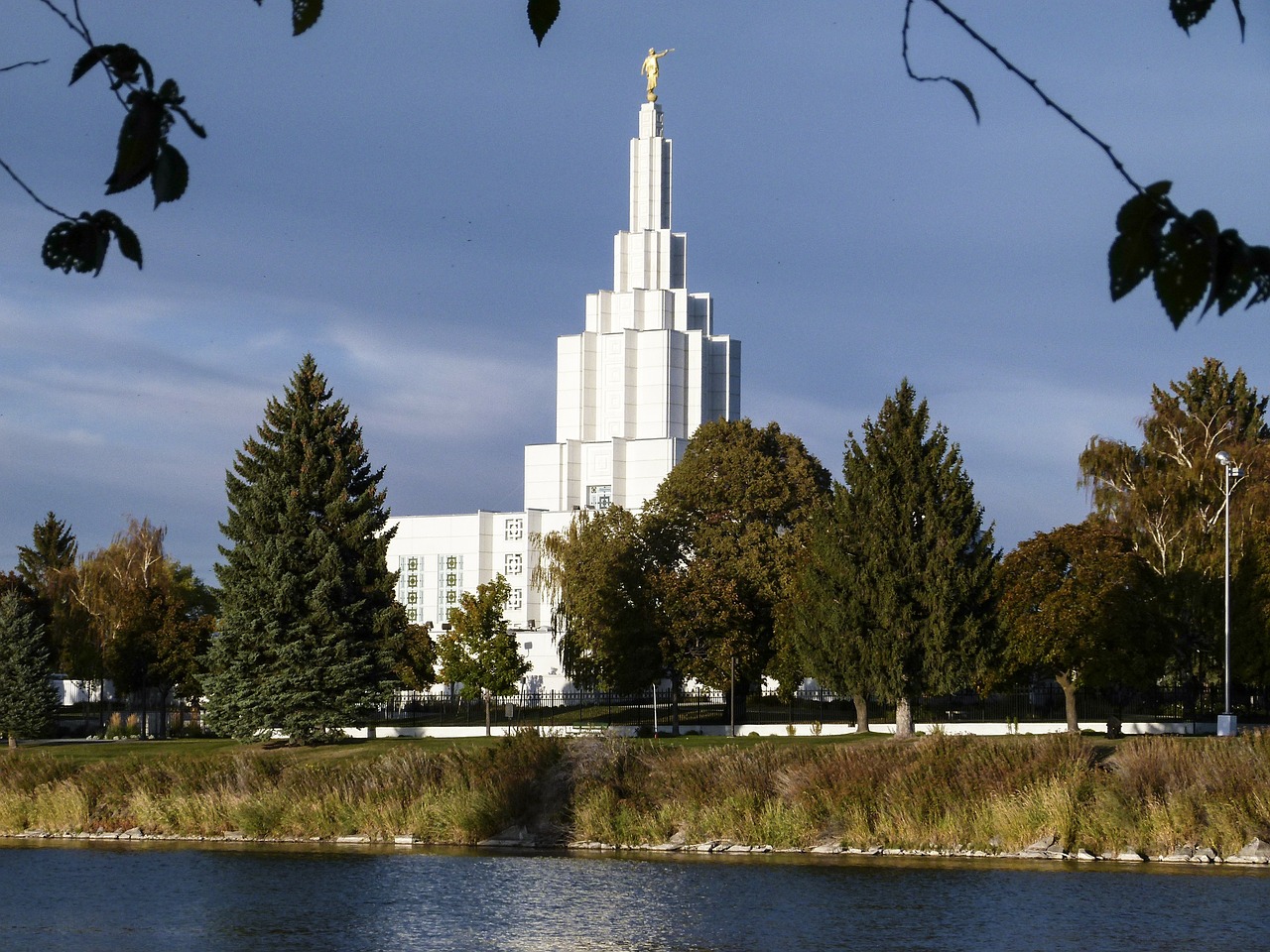Mormonas, Šventykla, Pastatas, Idaho Patenka, Miestas, Idaho, Usa, Religija, Architektūra, Bažnyčia