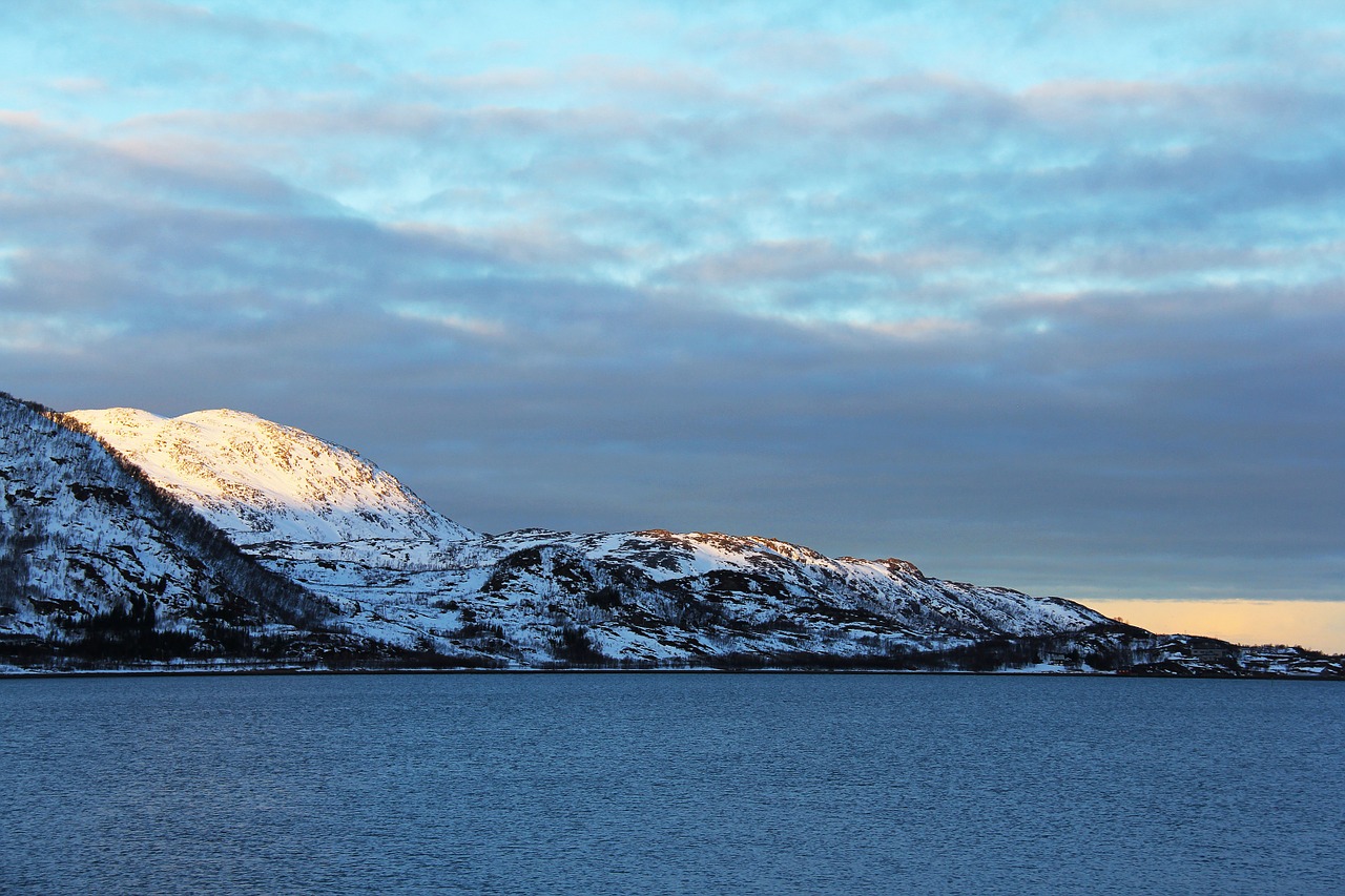 Rytas, Debesis, Debesuota, Mėlynas, Dangus, Vandenynas, Nuostabus, Gražus, Jūra, Fjordas