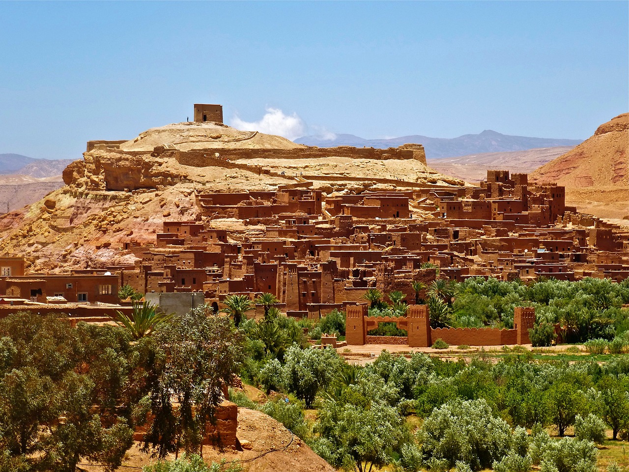 Marokas, Tvirtovė, Adobe, Pilis, Nemokamos Nuotraukos,  Nemokama Licenzija
