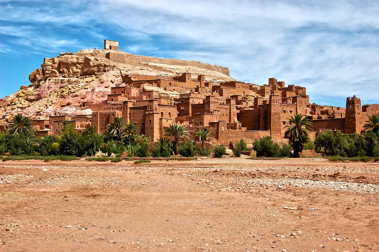Marokas, Molis, Molio Miestas, Miestas, Miestas, Pastatai, Dykuma, Architektūra, Vaizdas, Miesto Panorama