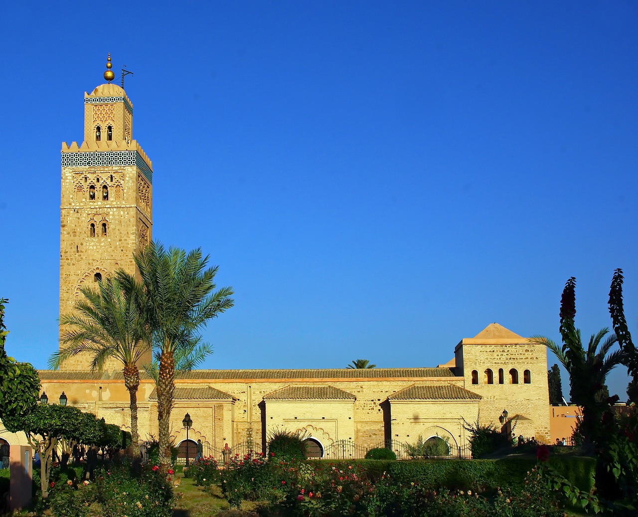 Marokas, Marrakechas, Koutoubia, Mečetė, Minaretas, Almohadas, Religija, Architektūra, Religiniai Paminklai, Religinis