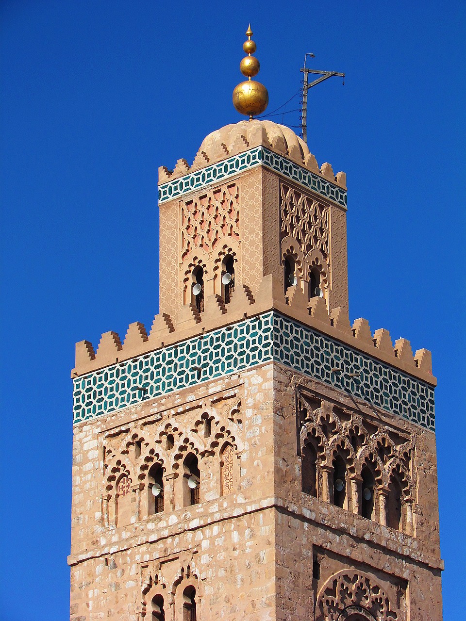 Marokas, Marrakechas, Minaretas, Mečetė, Religiniai Paminklai, Koutoubia, Nemokamos Nuotraukos,  Nemokama Licenzija
