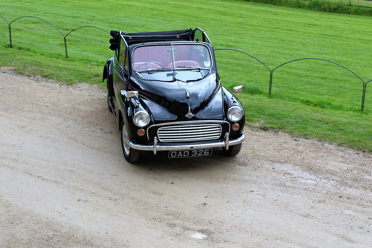 Morris Minor, Senas Automobilis, Transporto Priemonė, Nepilnametis, Morris, Transportas, Klasikinis, Anglų, Anglija, Kabrioletas