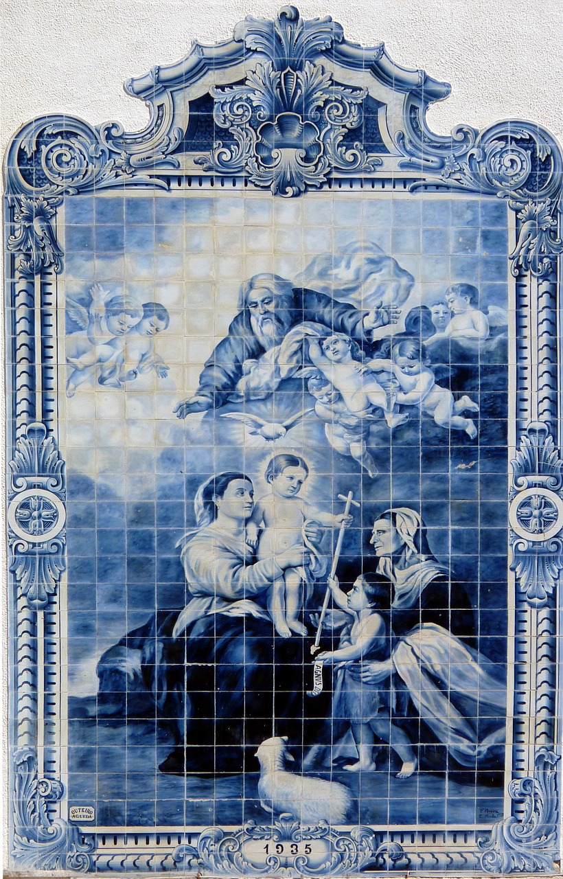 Mozaika, Religija, Scena Iš Biblijos, Menas, Mėlynas, Nemokamos Nuotraukos,  Nemokama Licenzija