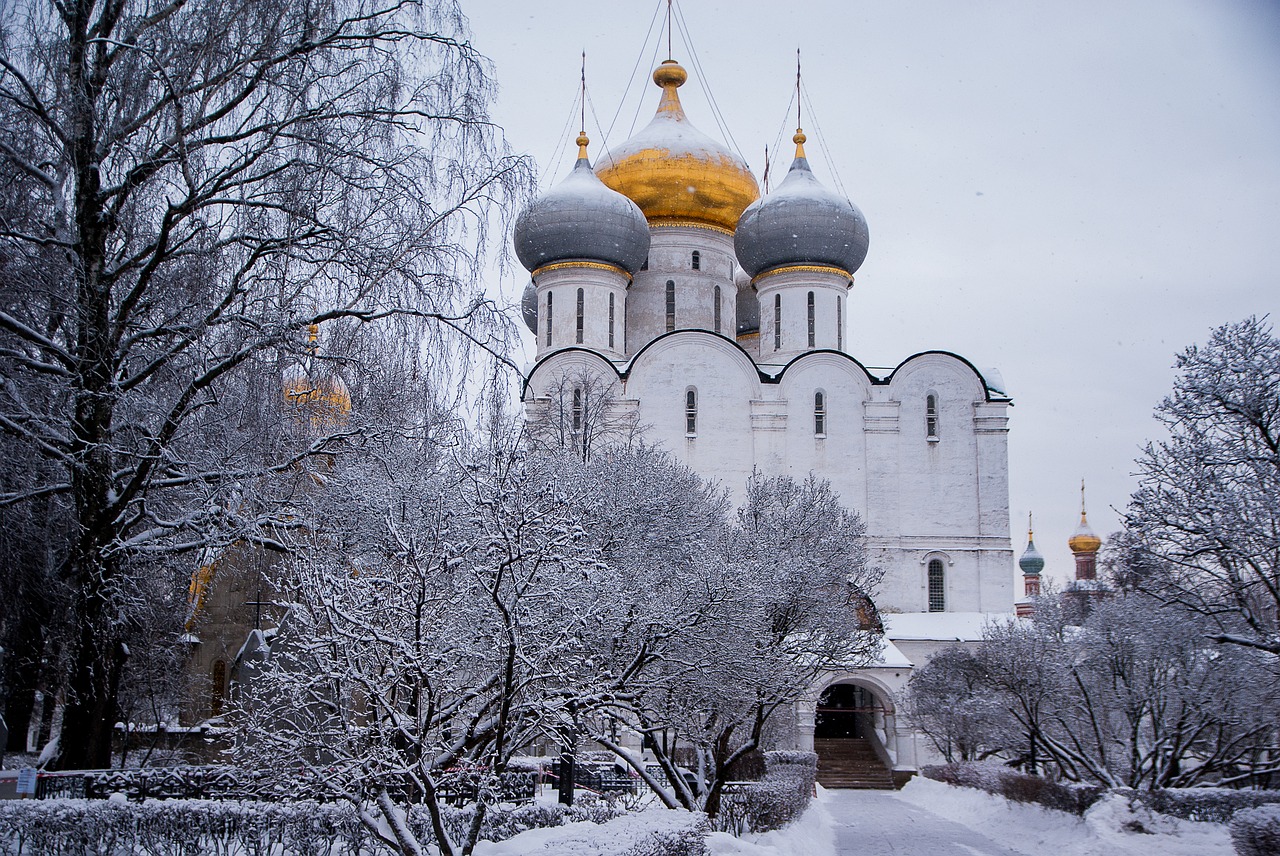 Moscow, Vienuolynas, Ortodoksas, Bažnyčia, Svogūnėliai, Nemokamos Nuotraukos,  Nemokama Licenzija