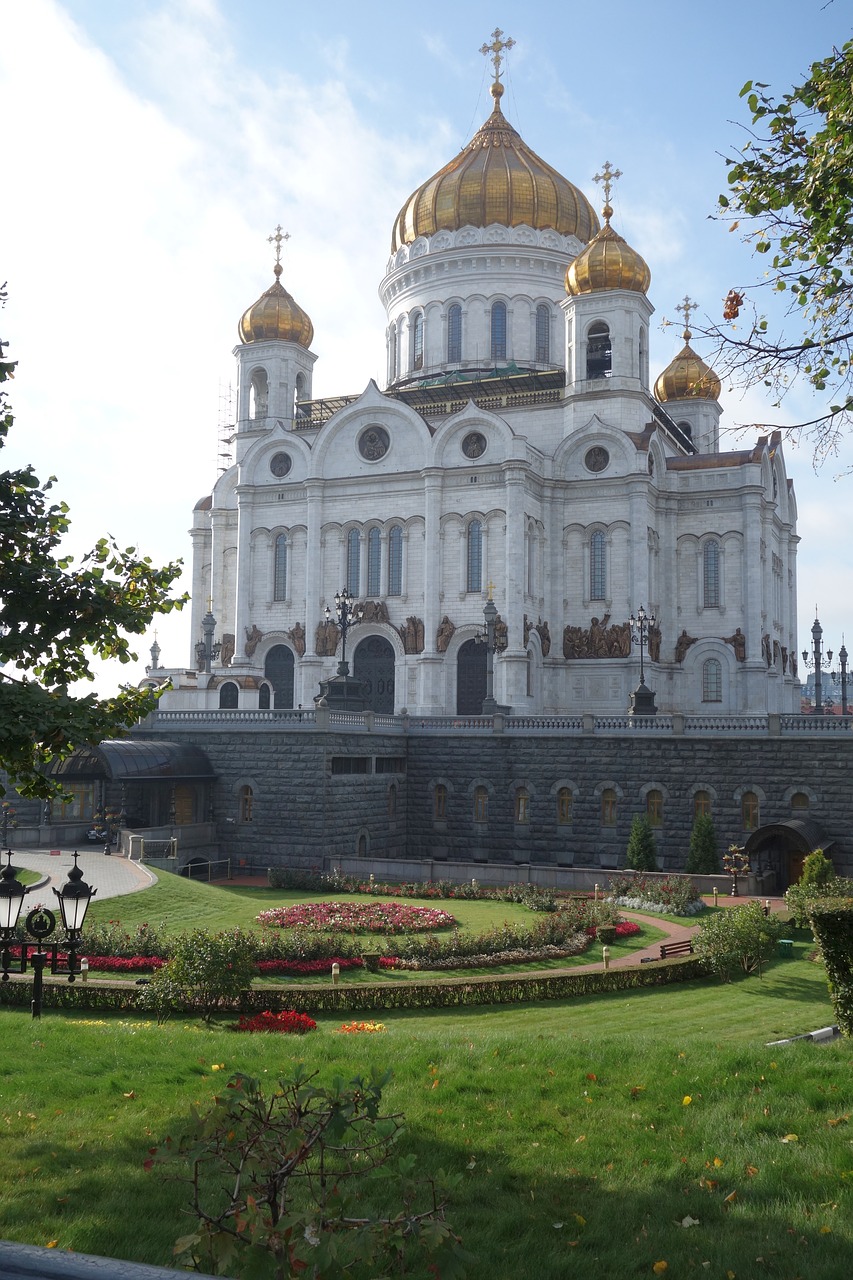 Moscow, Katedra, Balta, Rusų Ortodoksų Bažnyčia, Bažnyčia, Istoriškai, Lankytinos Vietos, Kapitalas, Architektūra, Kupolas