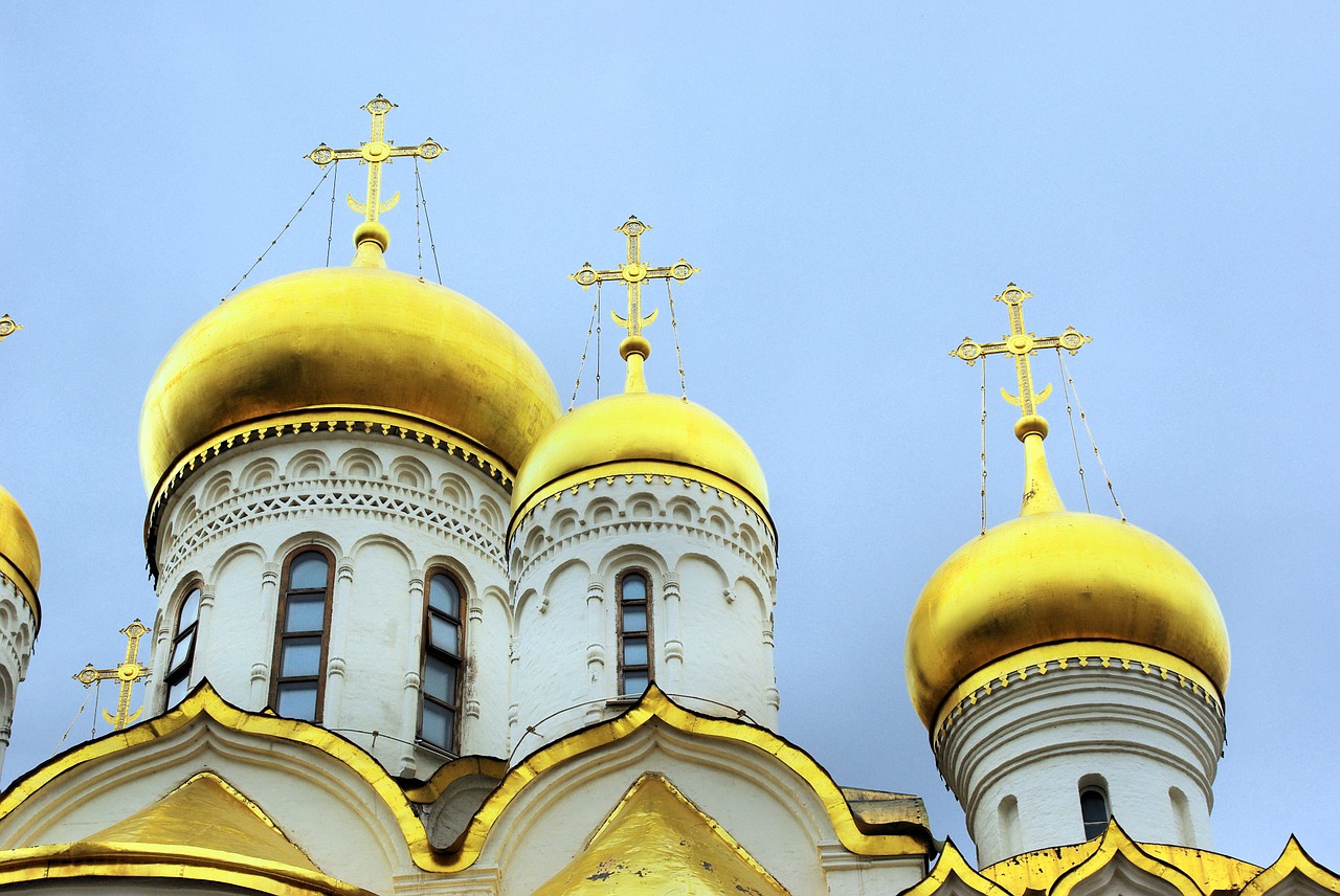 Moscow,  Aukso Kupolai,  Bažnyčia,  Ortodoksas, Nemokamos Nuotraukos,  Nemokama Licenzija
