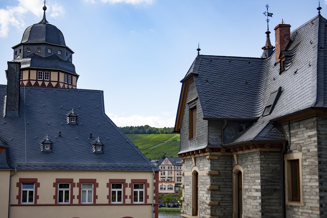 Mosel, Bernkastel Kues, Senamiestis, Vyno Kaimas, Santūra, Nemokamos Nuotraukos,  Nemokama Licenzija