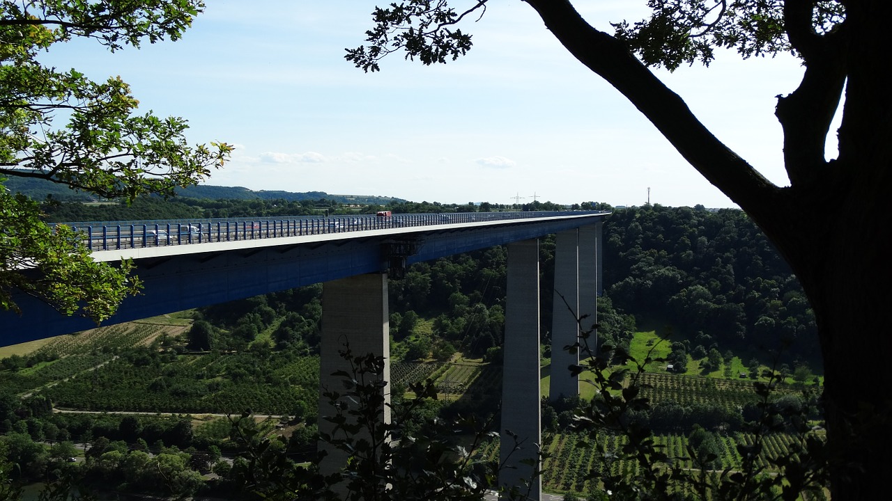 Mosel Bridge, Greitkelis, Greitkelis, Tiltas, Mosel, Eismas, Vokietija, Greitis, Nemokamos Nuotraukos,  Nemokama Licenzija