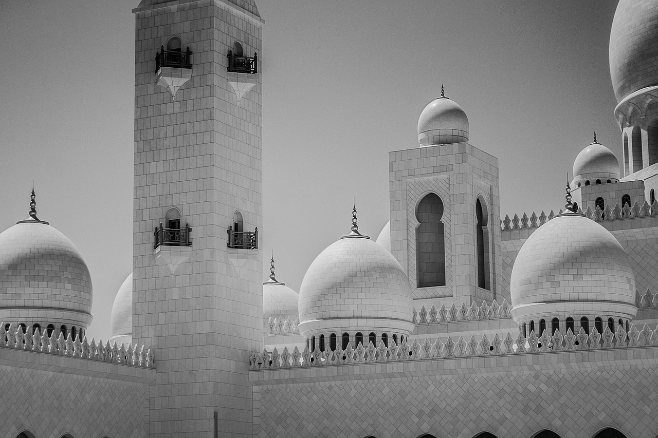 Mečetė, Abu Dabis, Architektūra, Nemokamos Nuotraukos,  Nemokama Licenzija
