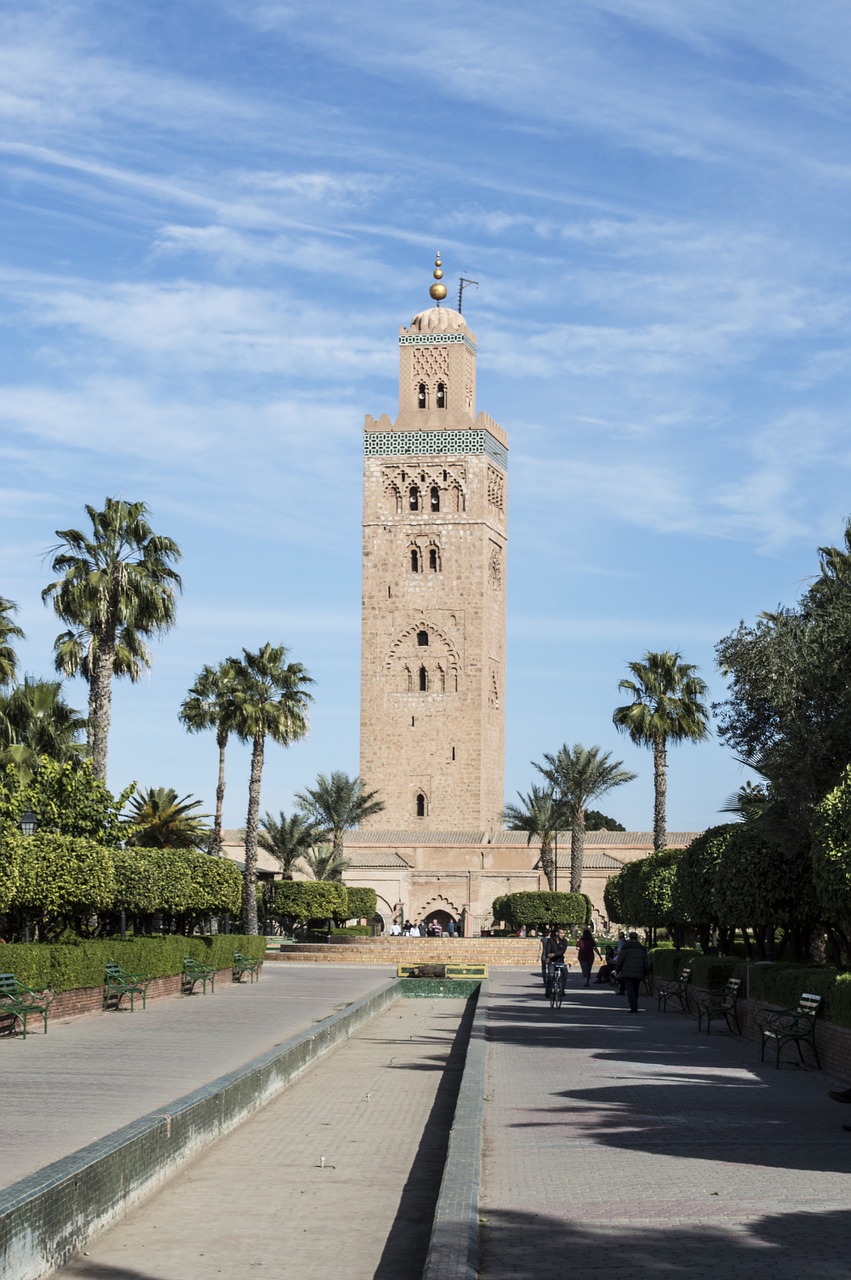 Mečetė, Marrakesh, Marokas, Marokas, Afrika, Arabiškas, Marrakechas, Kelionė, Kultūra, Turizmas