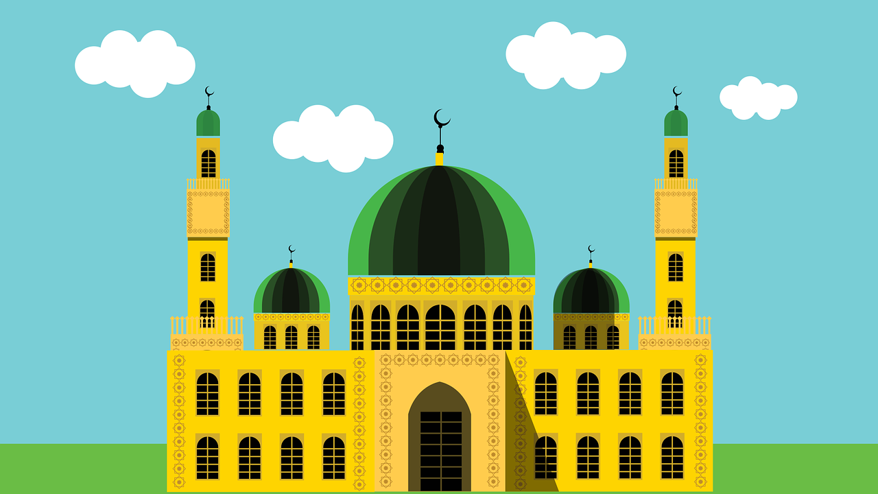 Mečetė, Masjid, Islamas, Architektūra, Kultūra, Musulmonas, Religinis, Religija, Eid-Ul-Adha, Plakatas