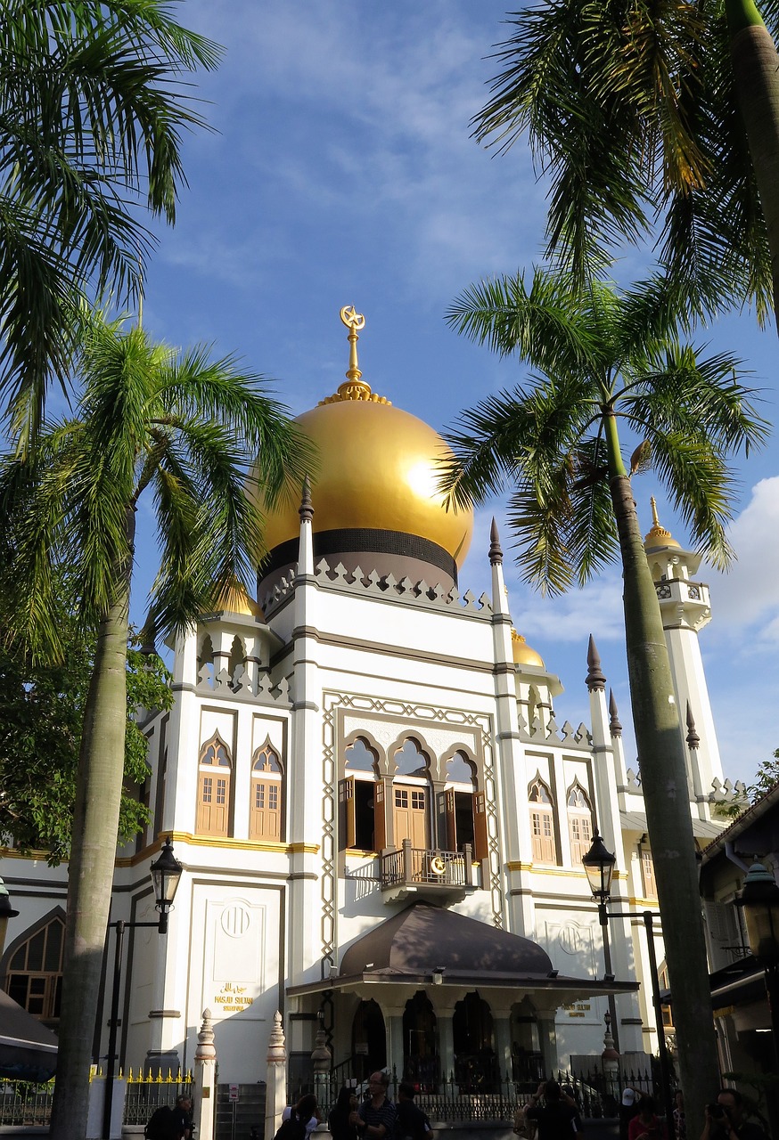 Singapūras, Sultono Mečetė, Musulmoniškas Paveldas, Nemokamos Nuotraukos,  Nemokama Licenzija