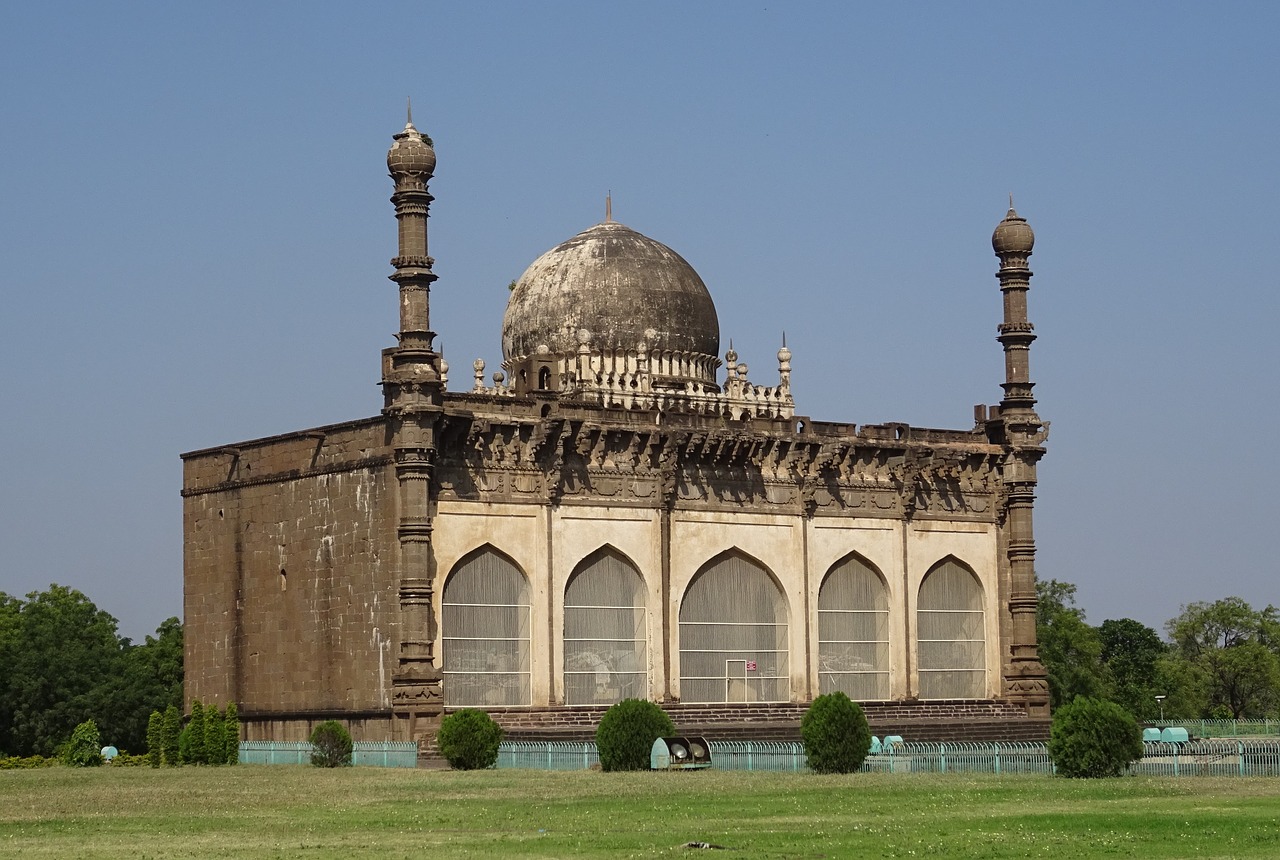 Mečetė, Gol Gumbaz, Mauzoliejus, Paminklas, Mohammed Adil Shah, Haspur, Kapas, Apskritas, Kupolas, Deccan