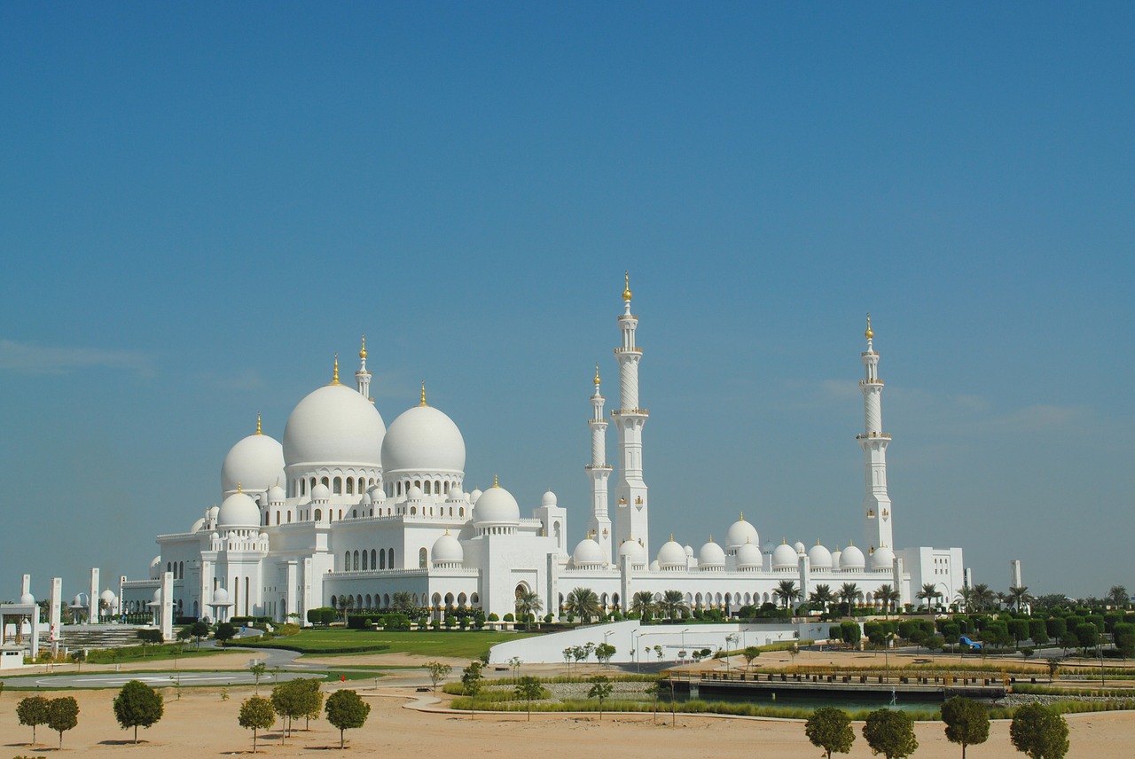 Mečetė, Abu Dabis, Balta Mečetė, Emiratai, Orientuotis, Sheikh Zayed Mečetė, Islamas, Lankytinos Vietos, Nemokamos Nuotraukos,  Nemokama Licenzija