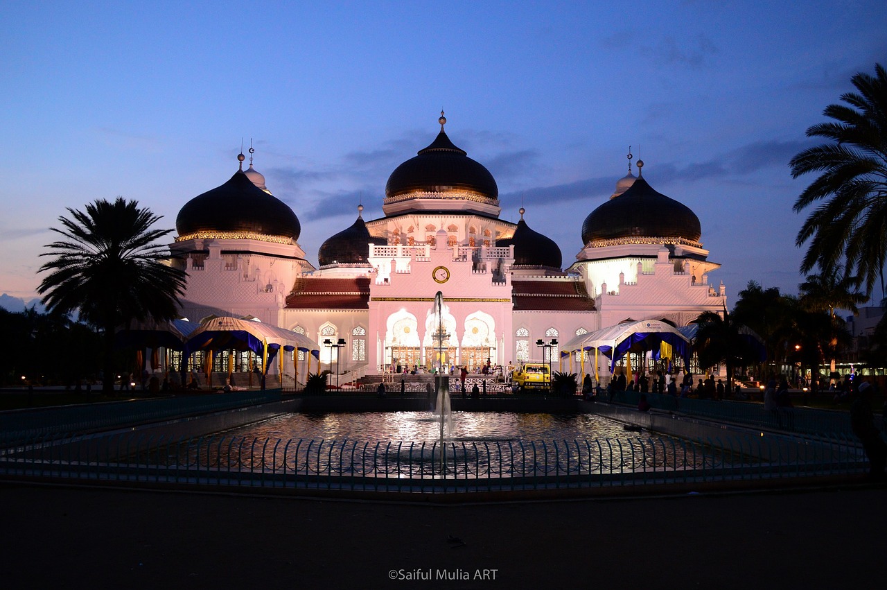 Mečetė, Banda Aceh, Ačehas, Miestas, Islamic, Pastatas, Nemokamos Nuotraukos,  Nemokama Licenzija
