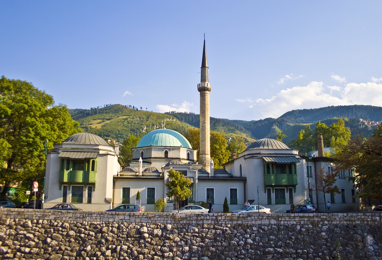 Mečetė, Islamas, Sarajevo, Ottoman, Bosnija, Kultūra, Musulmonas, Islamic, Nemokamos Nuotraukos,  Nemokama Licenzija