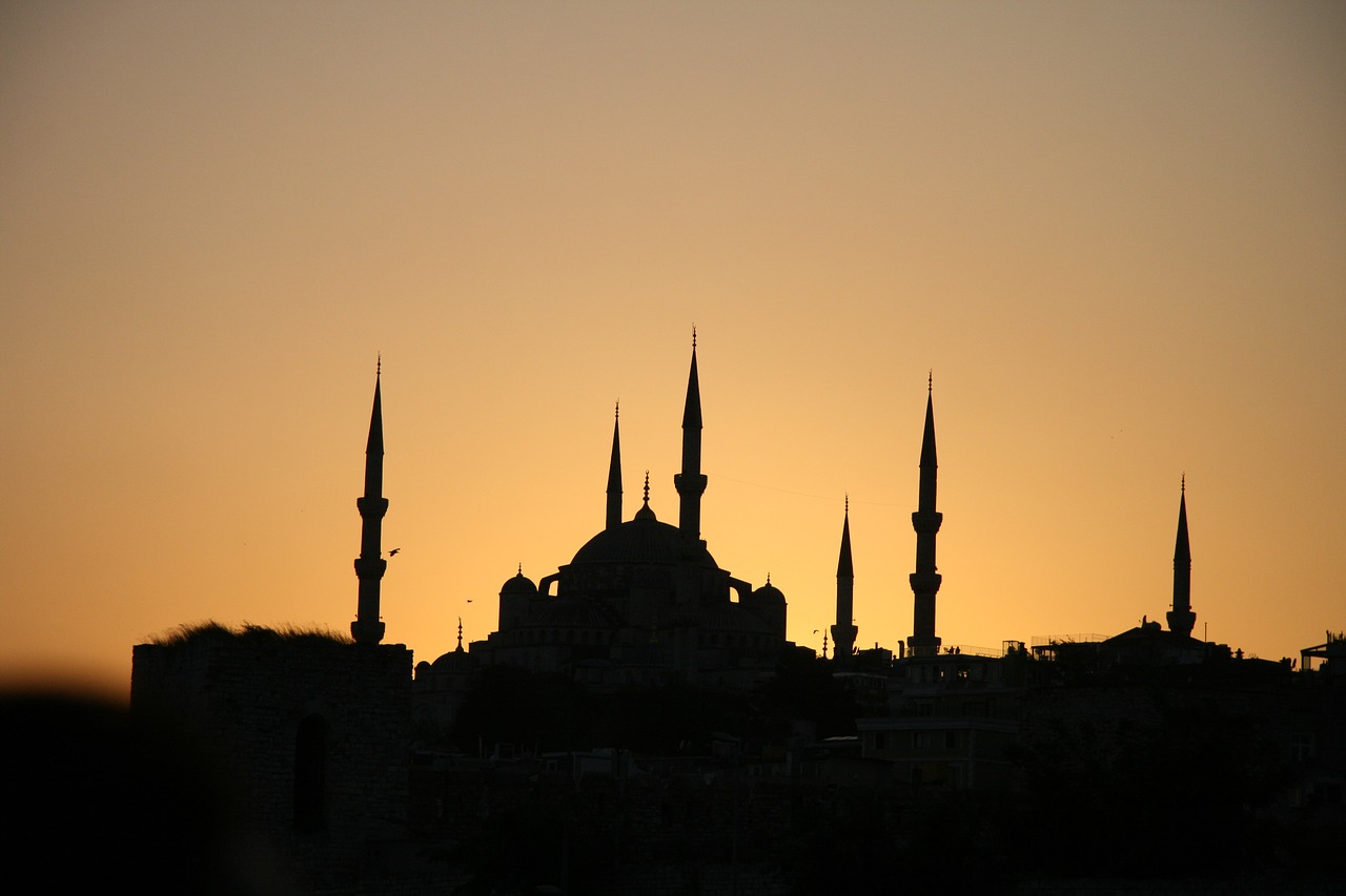 Mečetė, Mėlyna Mečetė, Turkija, Islamas, Architektūra, Musulmonas, Šventykla, Istanbulas, Religija, Nemokamos Nuotraukos