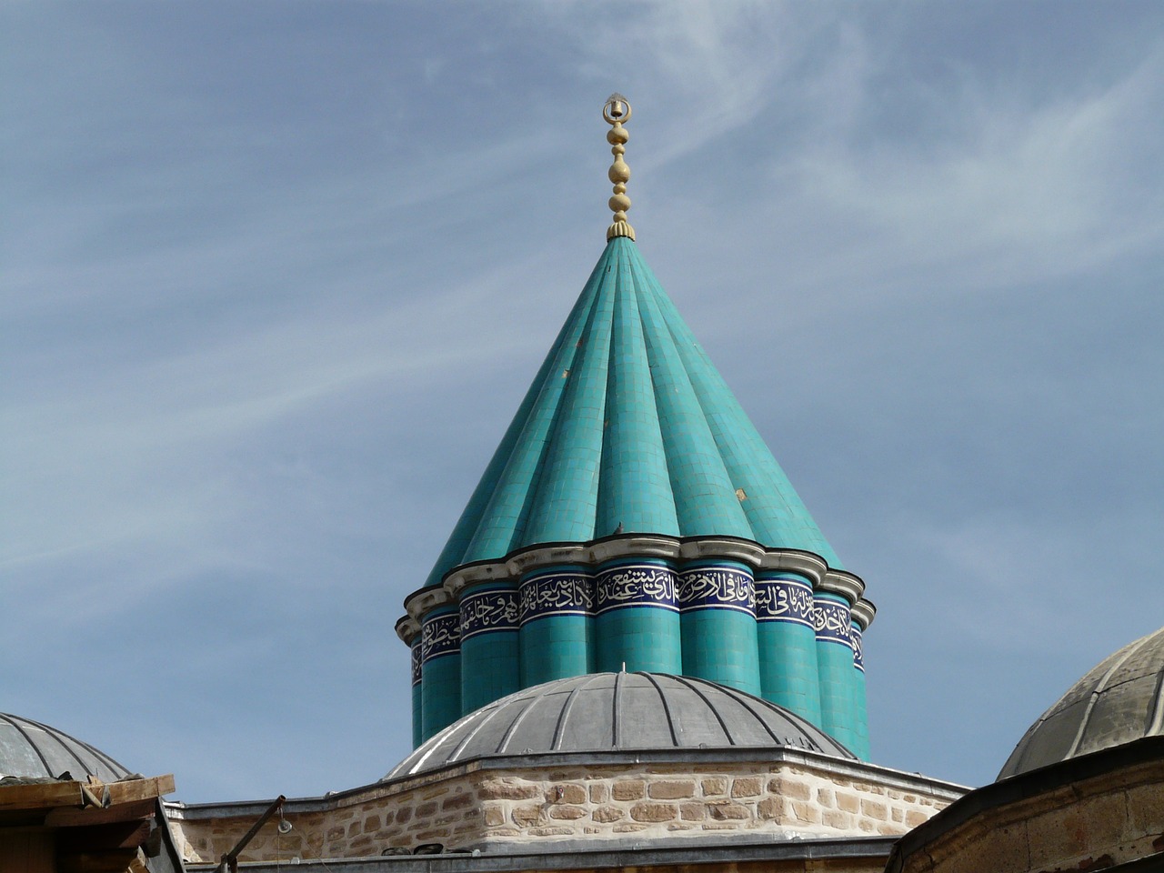 Mečetė, Stogas, Mėlynas, Konya, Mauzoliejus, Mevlana, Jalal Ad Din Rumi, Muziejus, Papuošalai, Nemokamos Nuotraukos