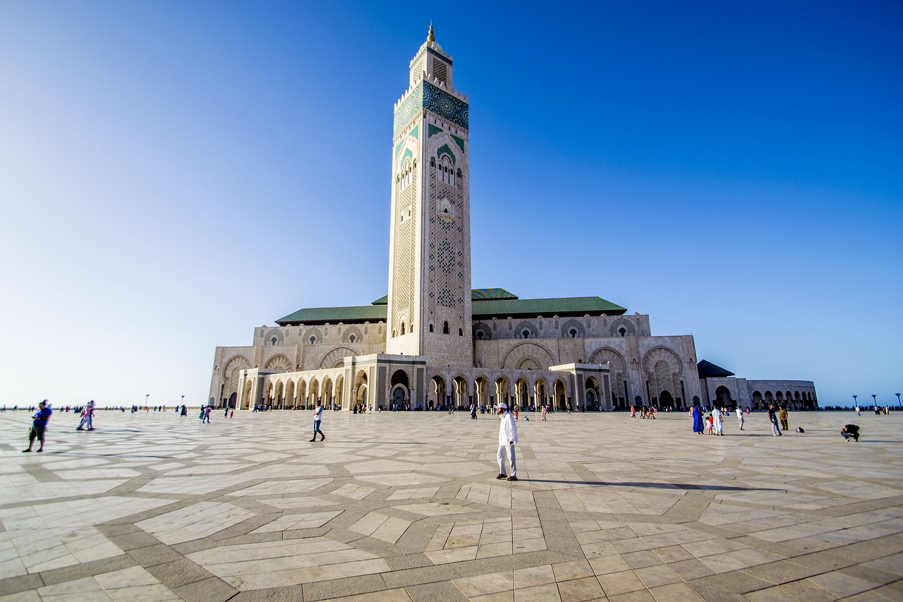 Mečetė Hassan 2, Casablanca, Marokas, Nemokamos Nuotraukos,  Nemokama Licenzija