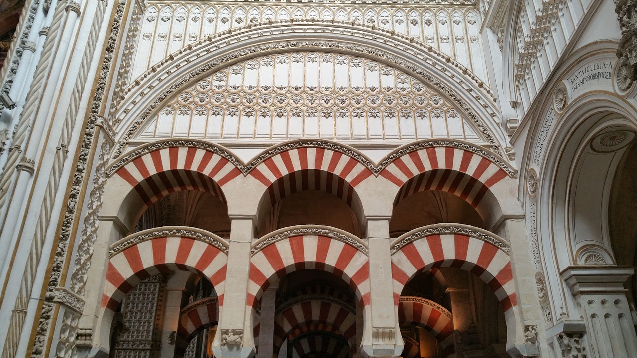 Córdoba Mečetė-Katedra, Córdoba Mečetė-Katedra, Didžioji Cordoba Mečetė, Córdoba, Cordoba, Mečetė, Katedra, Arkos, Nemokamos Nuotraukos,  Nemokama Licenzija