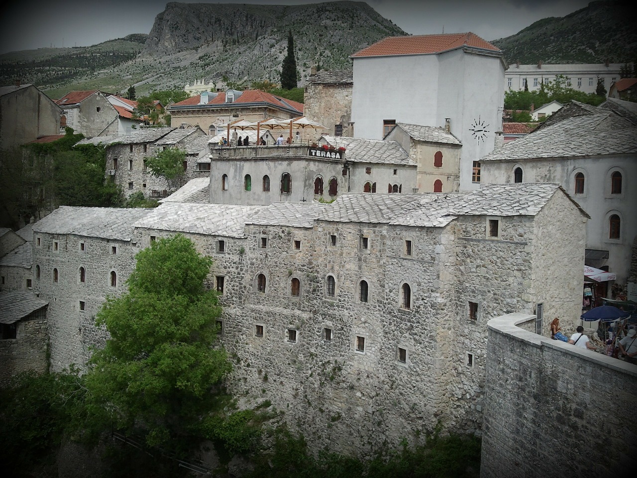Mostar, Senamiestis, Istorinis, Miesto Panorama, Viduramžių, Istorinis, Tradicinis, Kultūrinis, Bosnija Ir Hercegovina, Nemokamos Nuotraukos