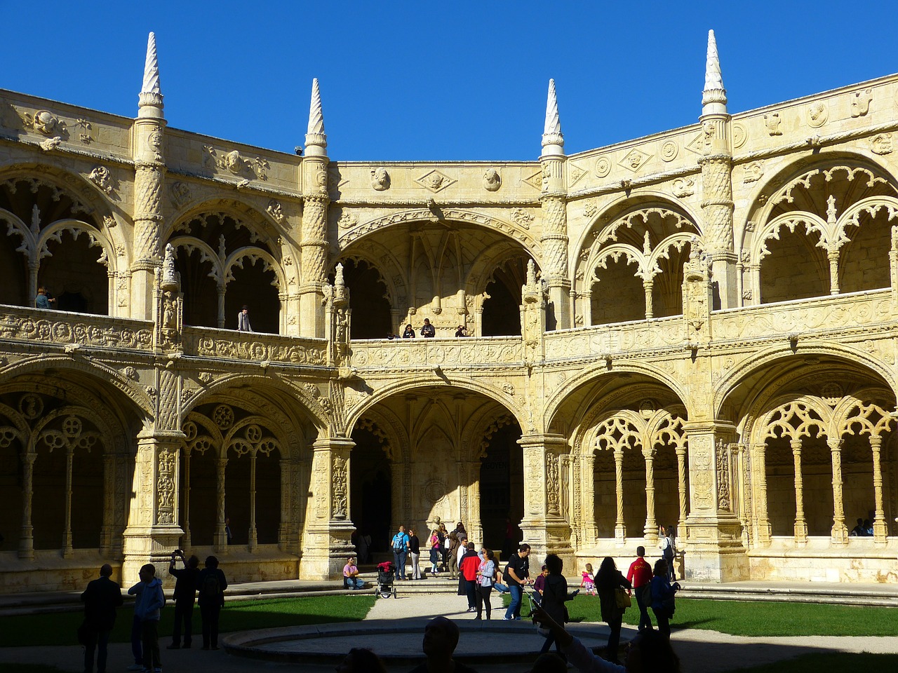Mosteiro Dos Jerónimos, Jeronimo Vienuolynas, Vienuolynas, Belem, Manueline, Pastatas, Unesco Pasaulio Paveldas, Lisbonas, Lisboa, Portugal