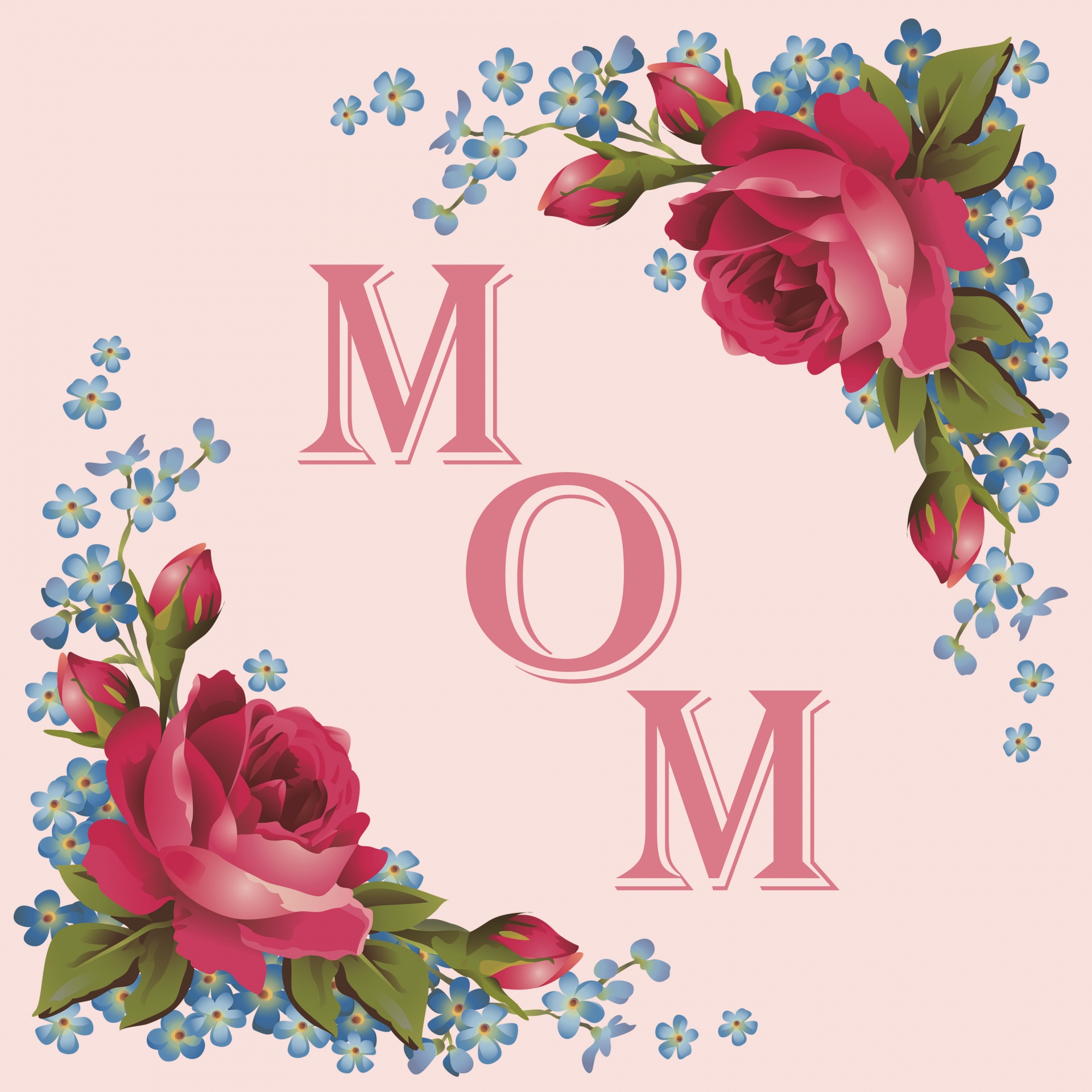 Motinos Dienos & Nbsp,  Kortelė,  Mama,  Rožės,  Raudona,  Gėlės,  Gėlių,  Graži,  Gimtadienis,  Gimtadienio & Nbsp