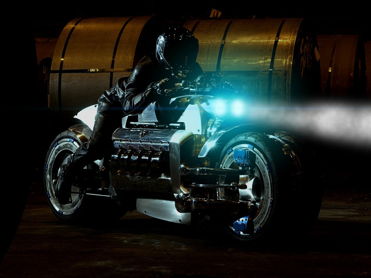 Moto, Motociklas, Galia, Greitis, Tamsi, Variklis, Dodge Tomahawk, Dodge, Sportas, Nemokamos Nuotraukos