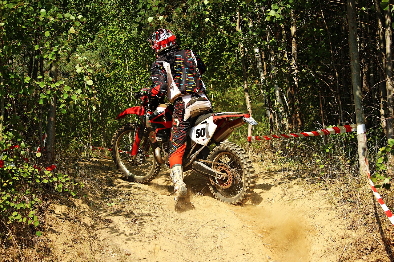 Motokroso, Enduro, Kirsti, Motociklų Lenktynės, Motociklas, Motorsportas, Motokroso Važiavimas, Motociklų Sportas, Lenktynės, Smėlis