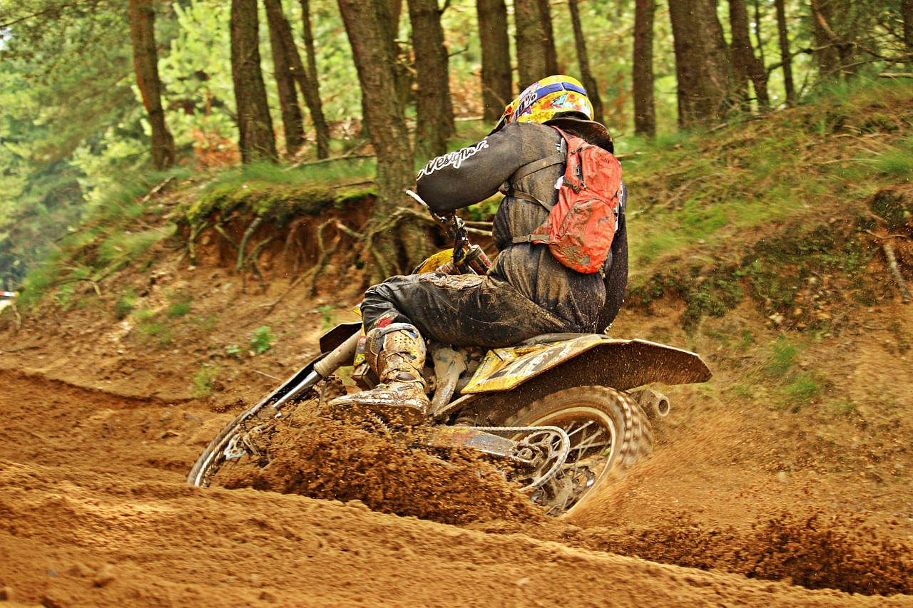 Motokroso, Enduro, Motokroso Važiavimas, Motociklas, Lenktynės, Lenktynės, Motociklų Sportas, Kirsti, Smėlis, Dirtbike