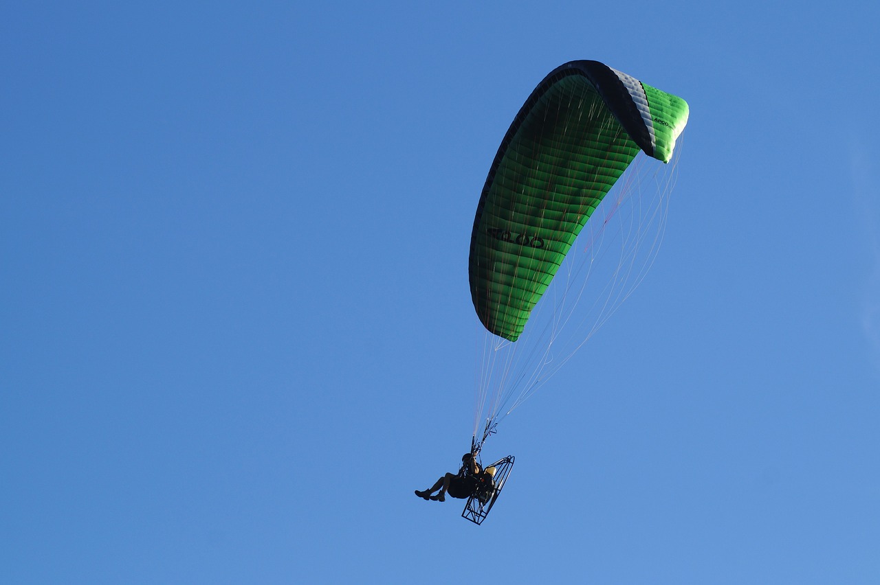 Variklio Ekranas,  Oro Sportui,  Parasparnių,  Sportas,  Skraidantis,  Paraglider,  Dangus,  Laisvė,  Vasara,  Mėlyna