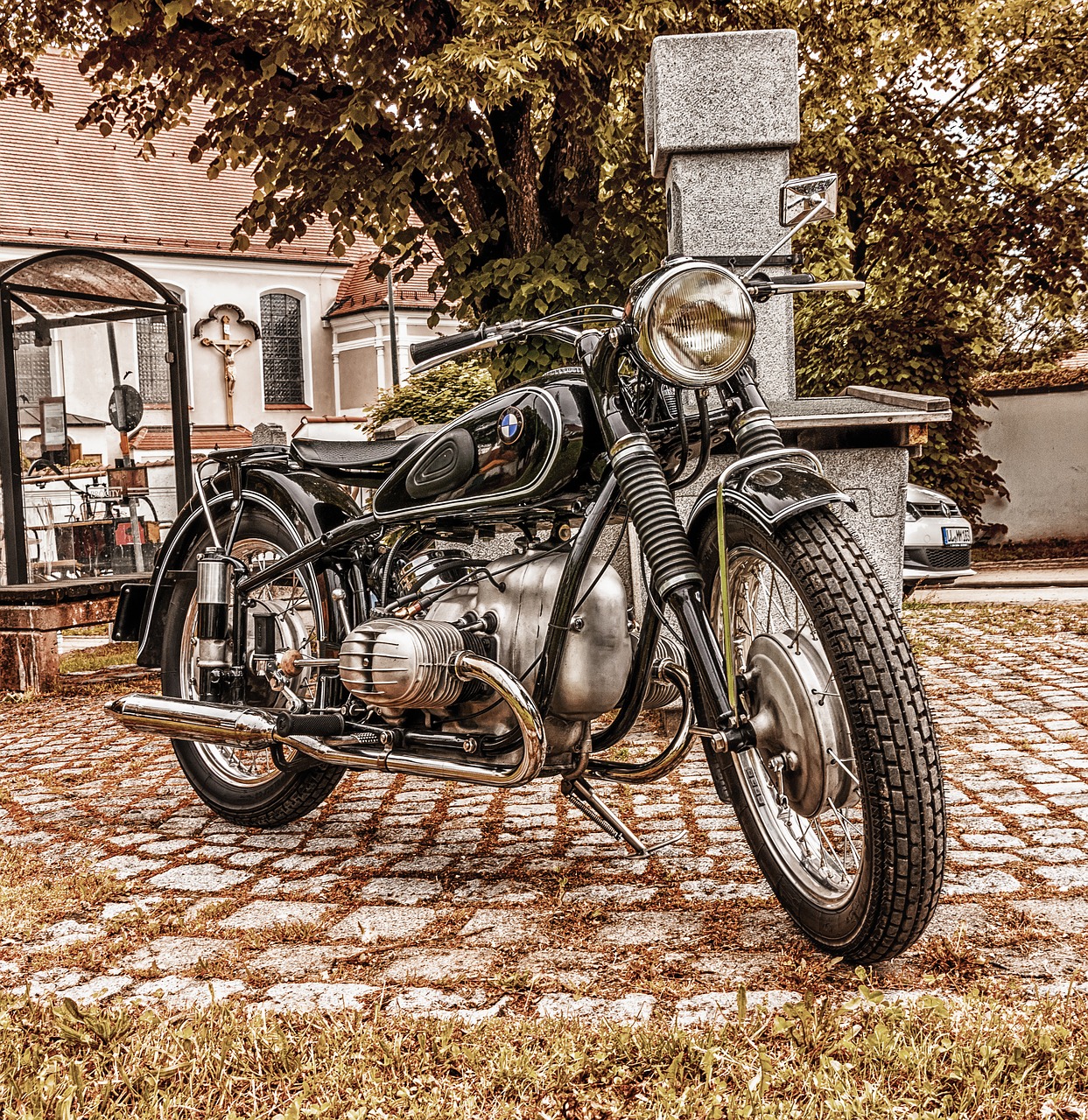 Motociklas,  Bmw,  Vintage,  Klasikinis,  Motociklų,  Transporto Priemonės,  Variklis,  Padangos,  Kelionė,  Mašina