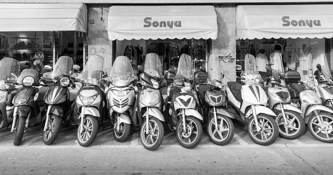 Motociklai, Italy, Apsipirkimas, Nemokamos Nuotraukos,  Nemokama Licenzija