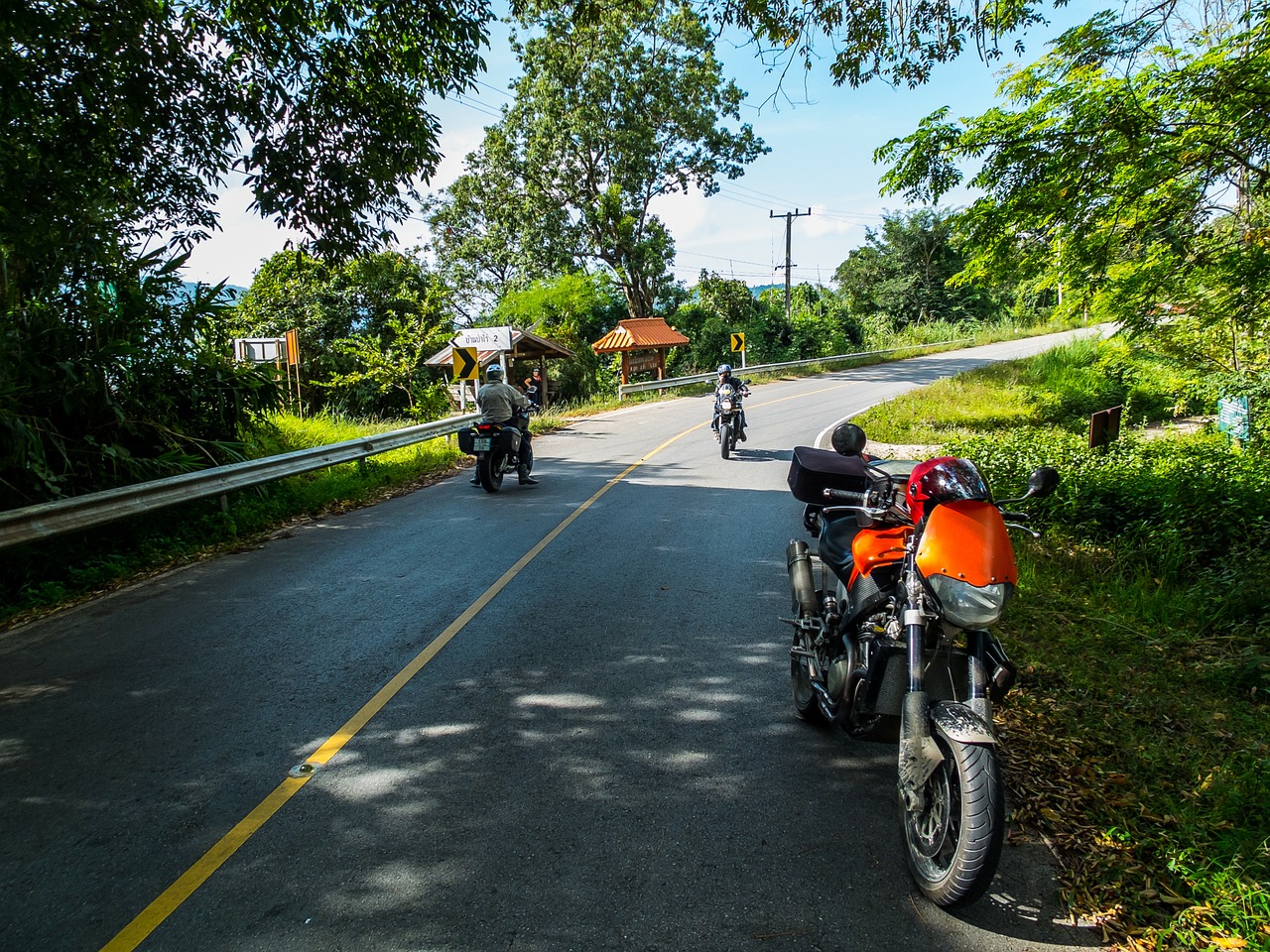 Motociklas, Motociklų Kelionė, Šiaurės Tailandas, Nemokamos Nuotraukos,  Nemokama Licenzija