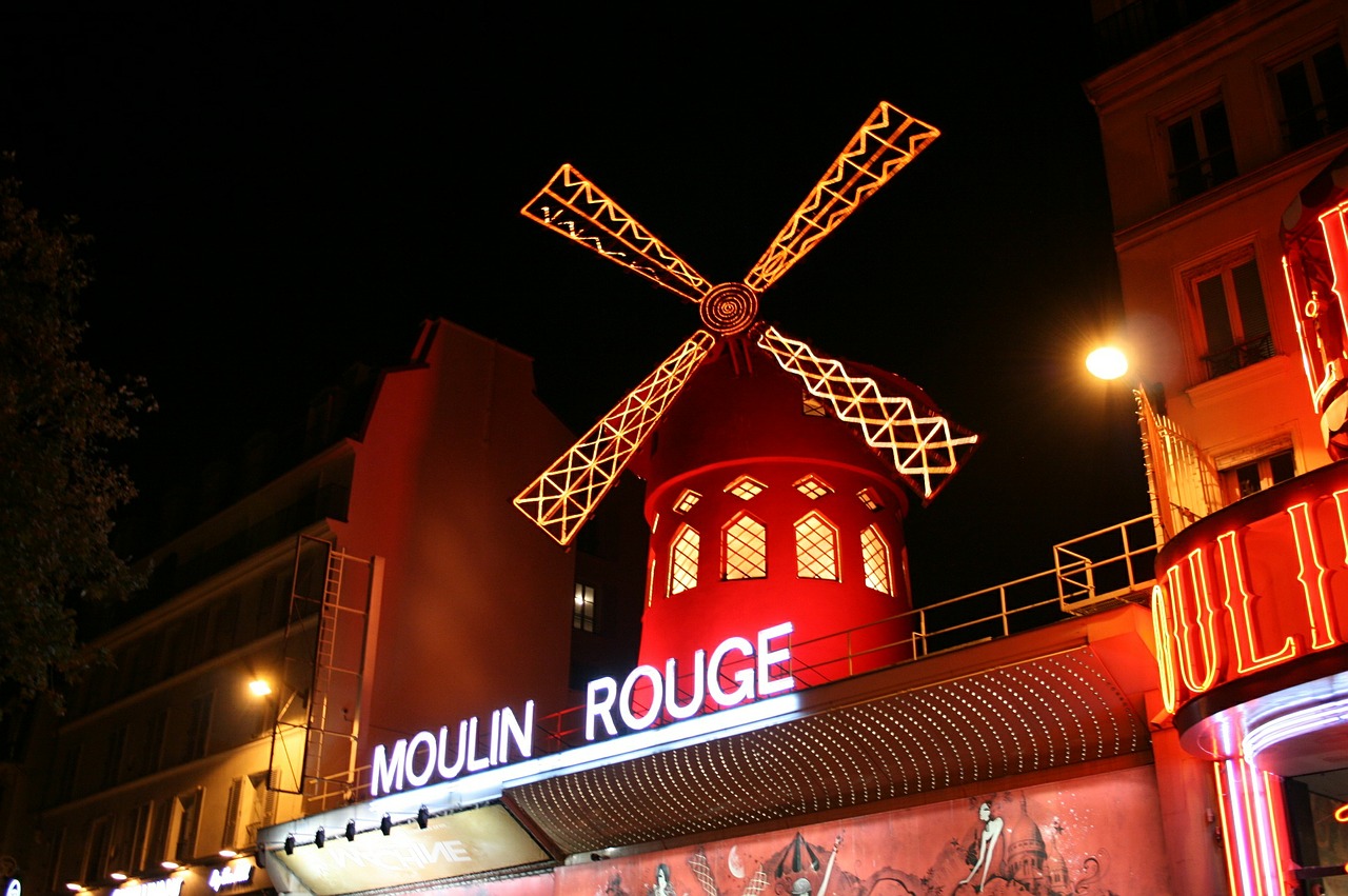 Moulin Rouge, Pigalle, Paris, Nemokamos Nuotraukos,  Nemokama Licenzija