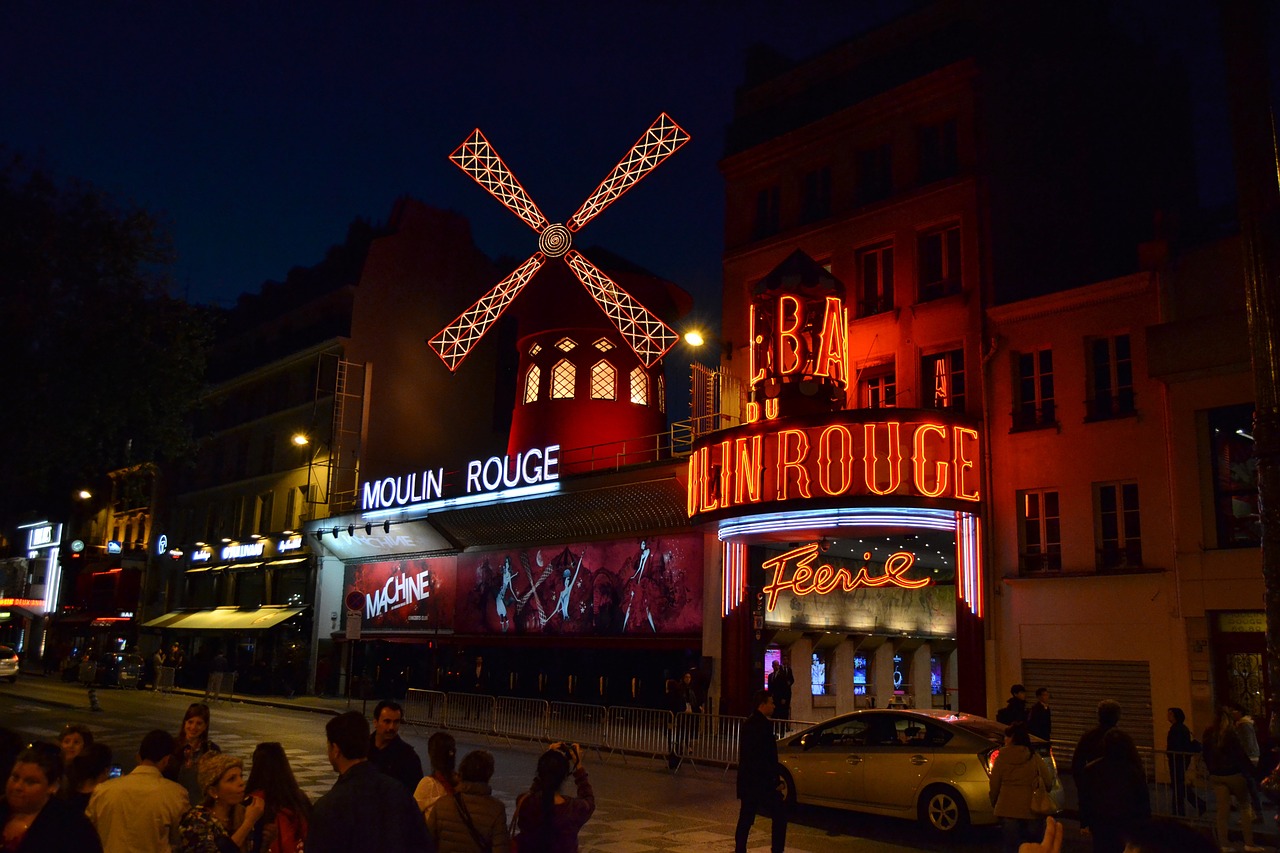 Moulin Rouge, Sokiu Studija, France, Paris, Nemokamos Nuotraukos,  Nemokama Licenzija