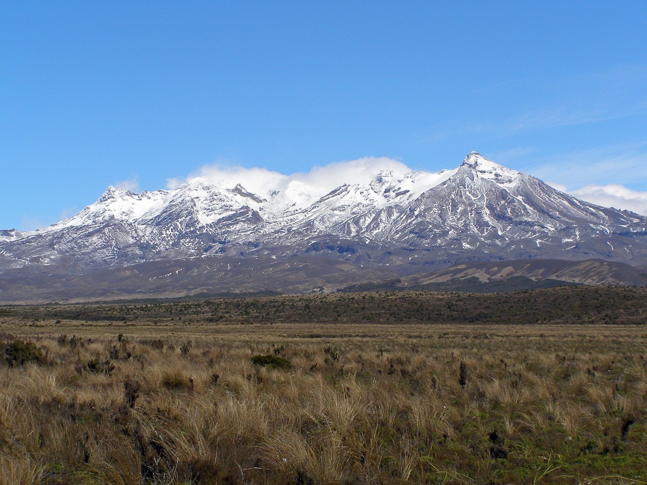 Kalnas, Ruapehu, Naujoji Zelandija, Tongariro, Nacionalinis, Parkas, Žiedų Valdovas, Vulkanas, Turizmas, Nemokamos Nuotraukos