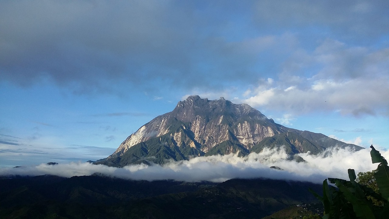 Kalno Kinabalu, Kalnas, Sabah, Pasaulis, Paveldas, Lauke, Kalnas, Borneo, Gamta, Kelionė