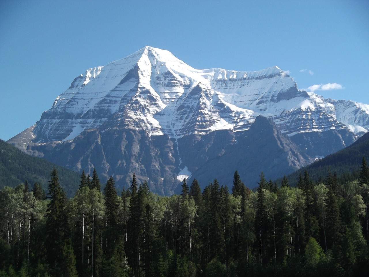 Kalnas Robsonas, Kalnas, Sniegas, Kanada, Sniego Kapitonas, Nemokamos Nuotraukos,  Nemokama Licenzija