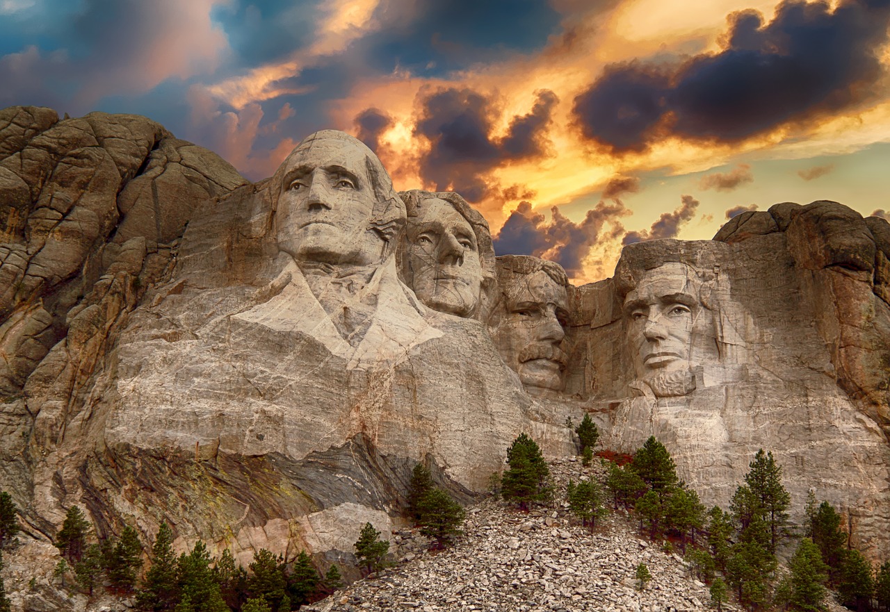 Rašmoro Kalnas, Paminklas, Amerikietis, Prezidentas, Rushmore, Vašingtonas, Skulptūra, Nacionalinis, Jefferson, Orientyras